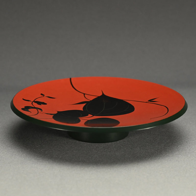 Japanese Lacquer Tray Setー番浦省吾 “蔓の実 菓子器”