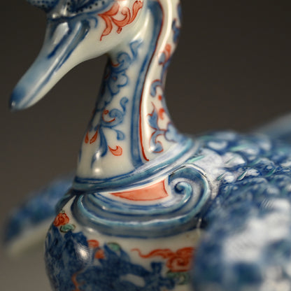 Blue & White Porcelain Phoenix