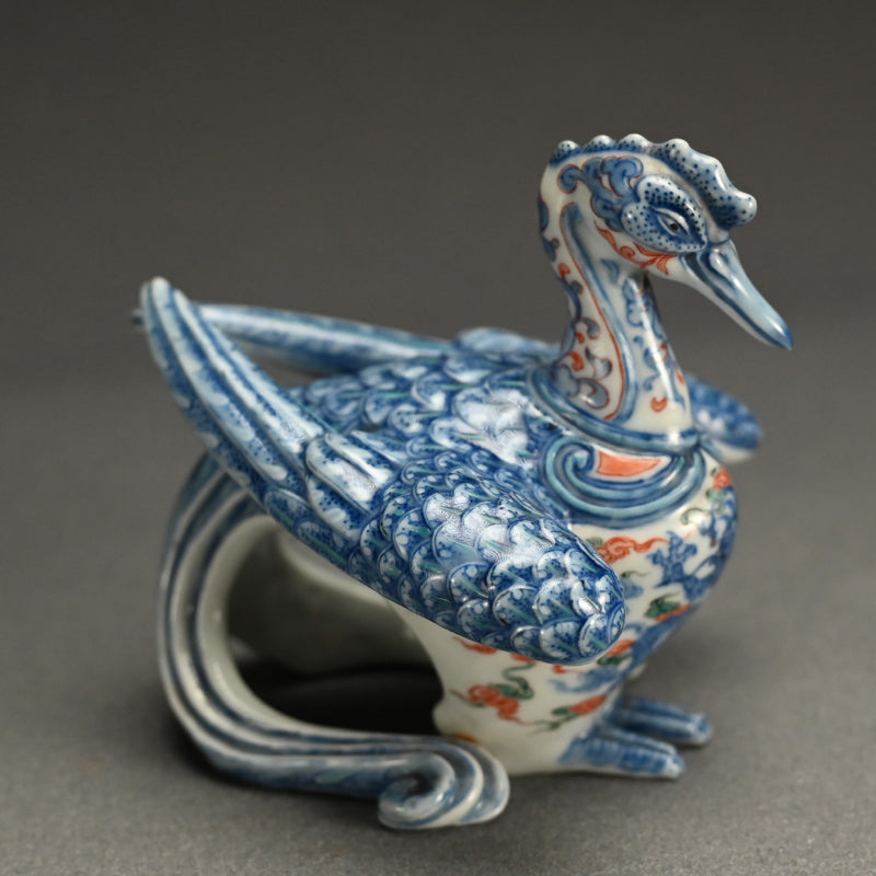 Blue & White Porcelain Phoenix