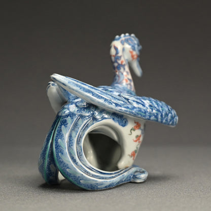 Blue & White Porcelain Phoenix