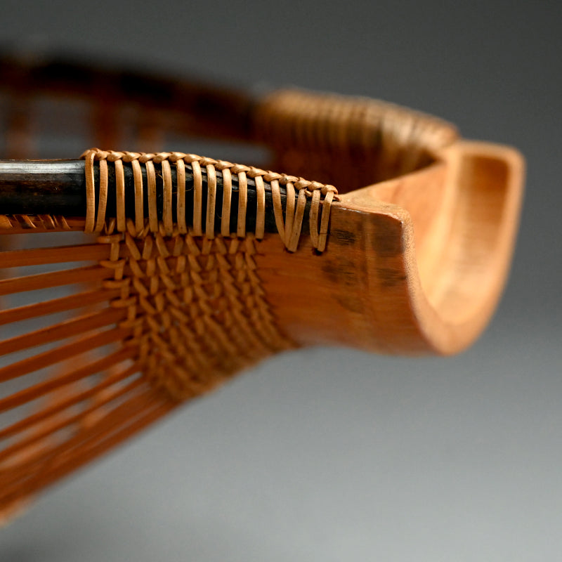 Bamboo Basket Vase