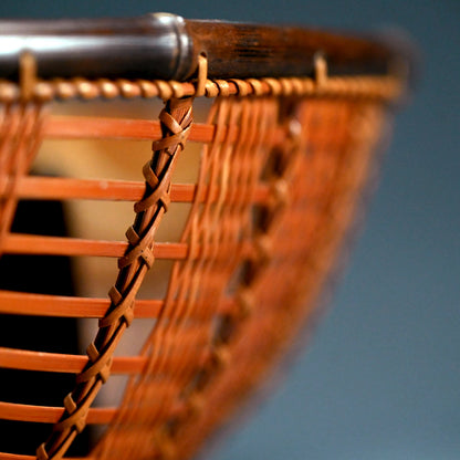 Bamboo Basket Vase