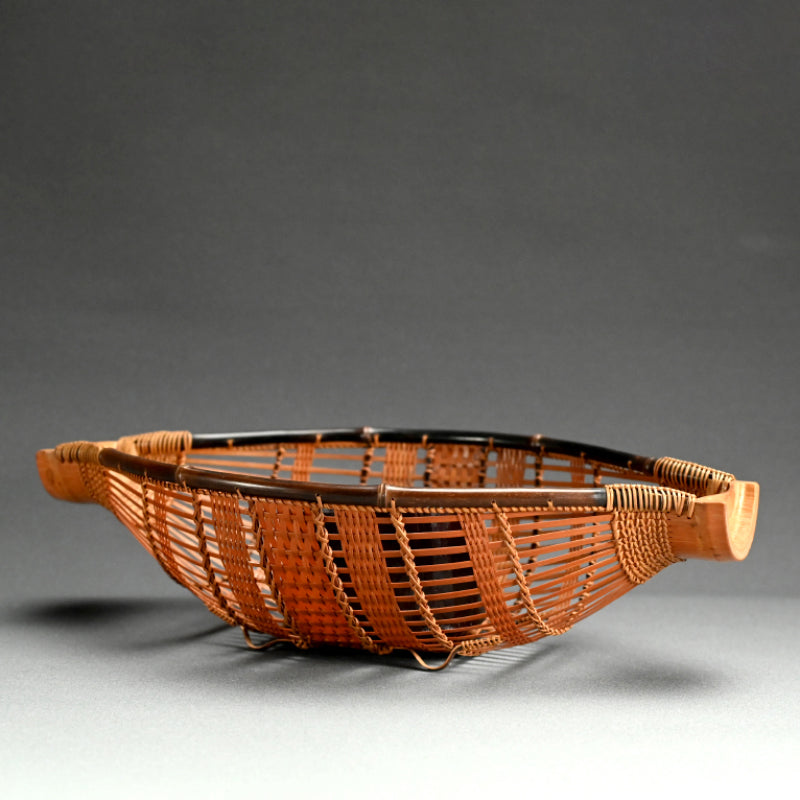 Bamboo Basket Vase