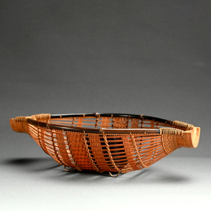 Bamboo Basket Vase