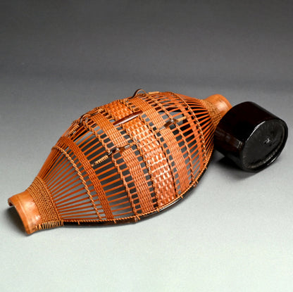 Bamboo Basket Vase