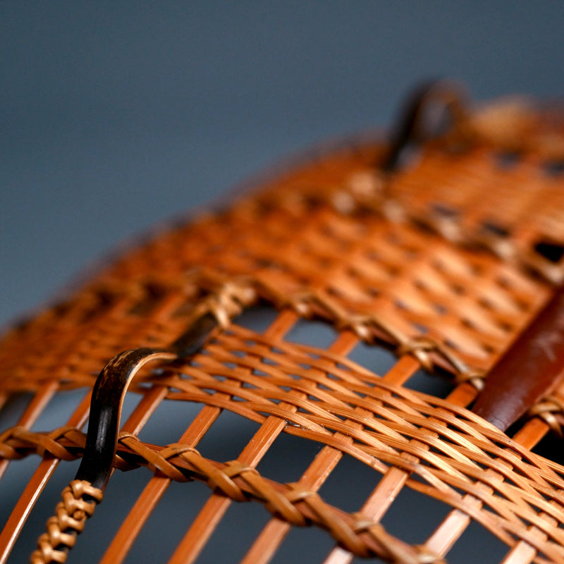 Bamboo Basket Vase