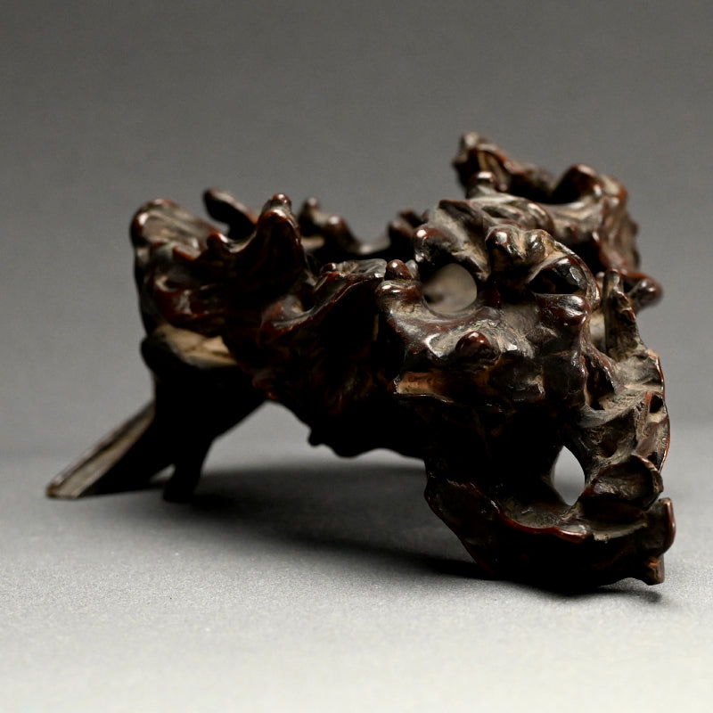 Small Antique Root-wood Bonsai Tree Stand