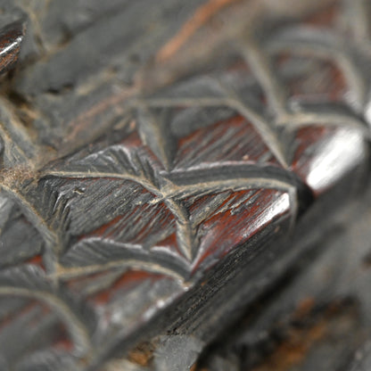 Unusual Natural Wood Hanging Fish-shaped Door Knock