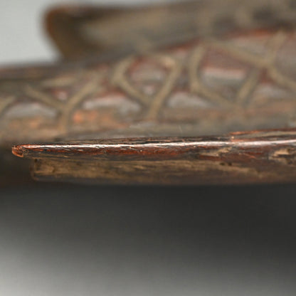Unusual Natural Wood Hanging Fish-shaped Door Knock