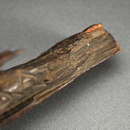 Unusual Natural Wood Hanging Fish-shaped Door Knock