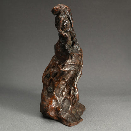 Ishigami Root-Wood Kannon (Guanyin) Natural Sculpture