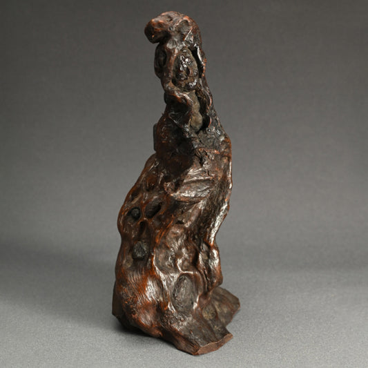 Ishigami Root-Wood Kannon (Guanyin) Natural Sculpture