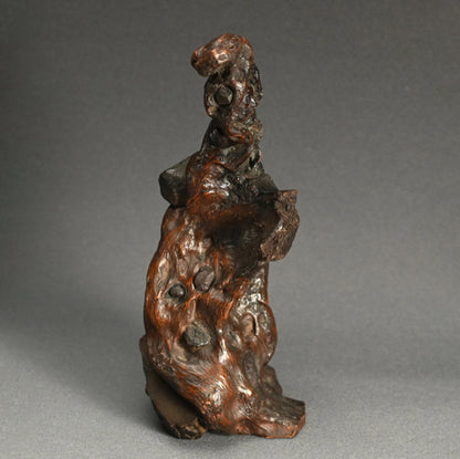 Ishigami Root-Wood Kannon (Guanyin) Natural Sculpture