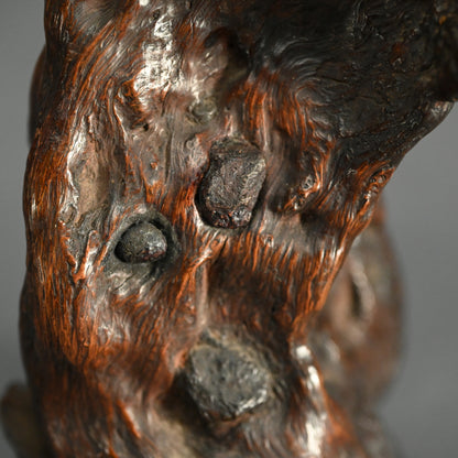 Ishigami Root-Wood Kannon (Guanyin) Natural Sculpture