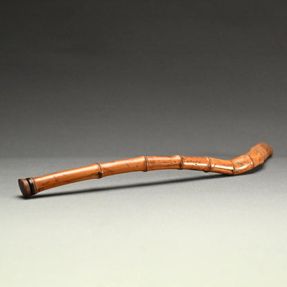 Antique Japanese Bamboo Incense Stick Case