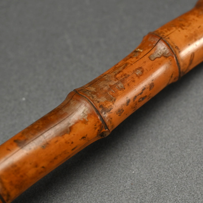 Antique Japanese Bamboo Incense Stick Case