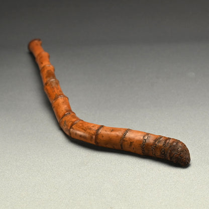Antique Japanese Bamboo Incense Stick Case