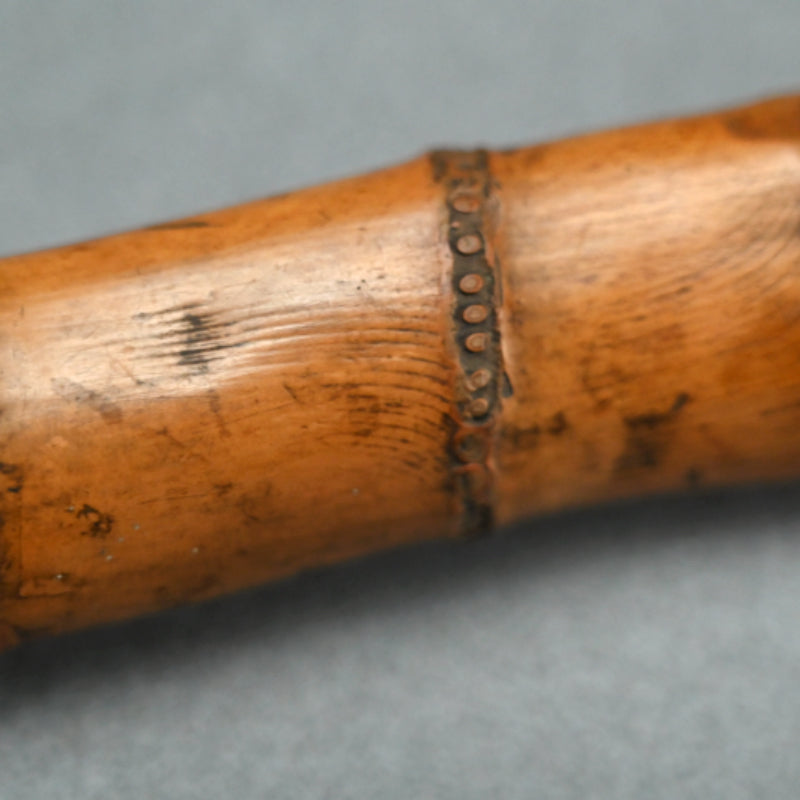 Antique Japanese Bamboo Incense Stick Case