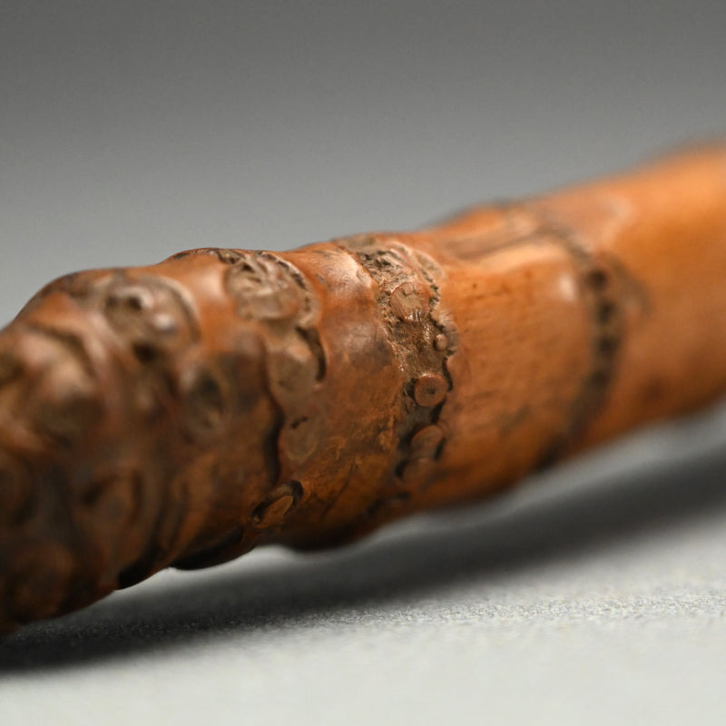 Antique Japanese Bamboo Incense Stick Case