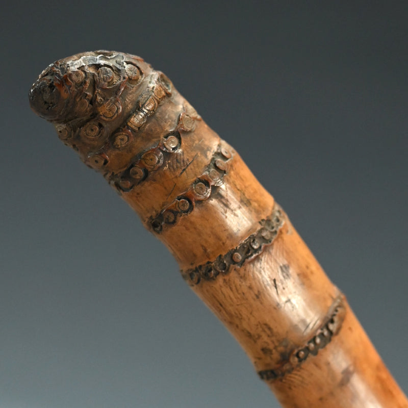 Antique Japanese Bamboo Incense Stick Case