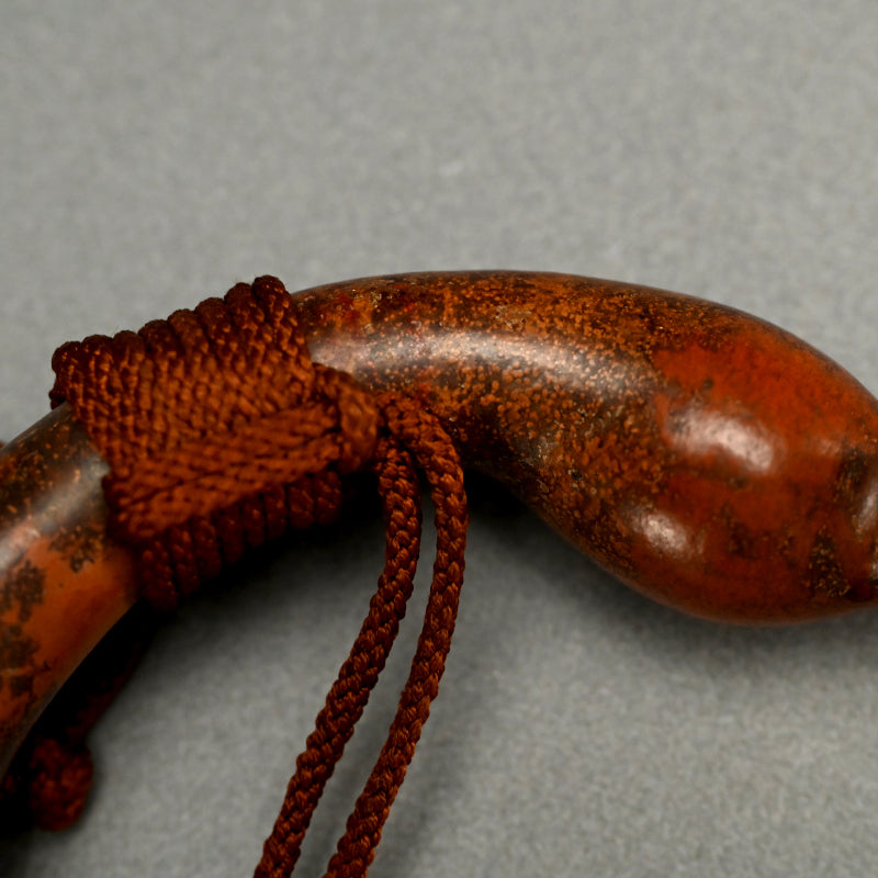 Hermit of Three Pleasures Gourd Flask ー三楽仙史