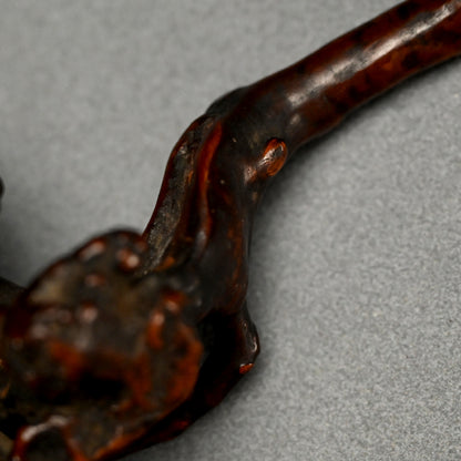 Antique Japanese Scholar Art Root-Wood Nyoi