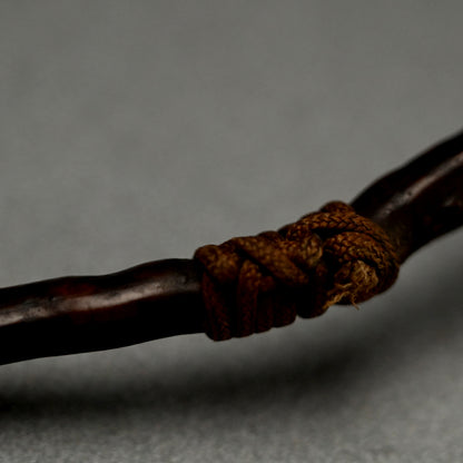 Antique Japanese Scholar Art Root-Wood Nyoi