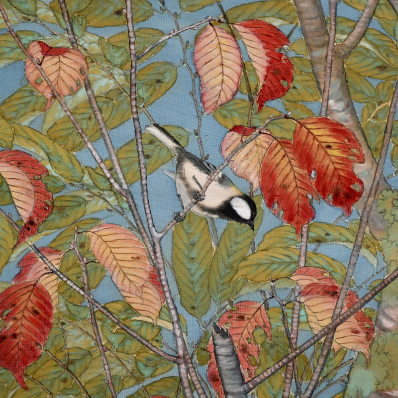 Taisho Birds in Autumn Foliage ー武口 多景志