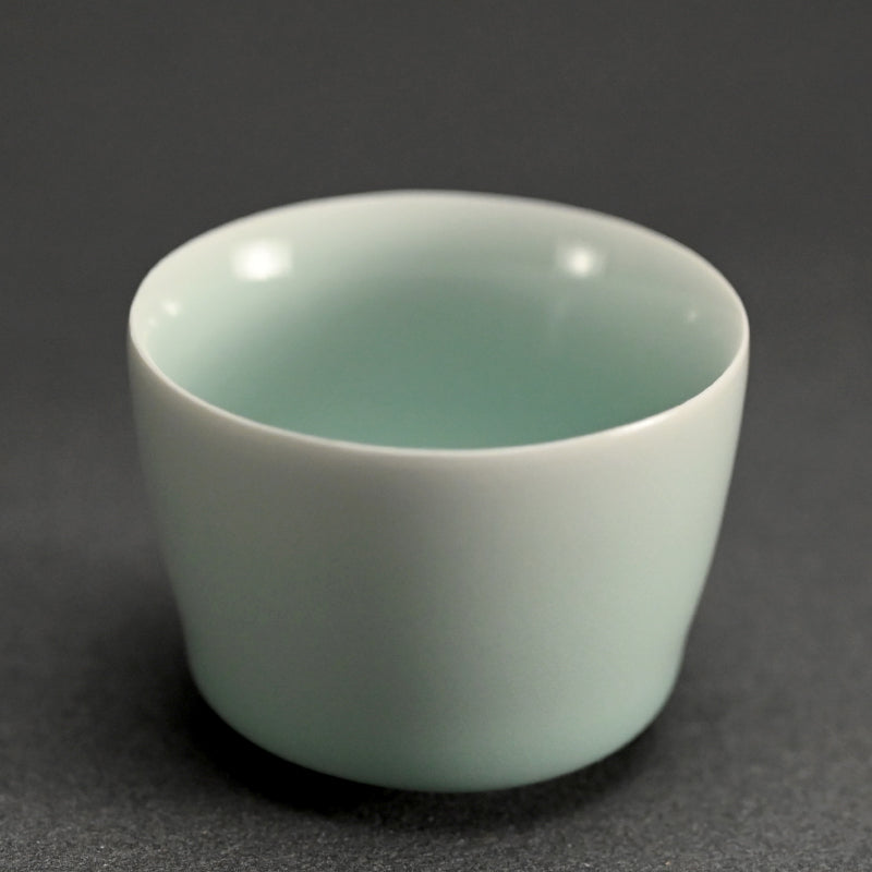 Contemporary Guinomi Sake Cup ー“青白磁 ぐい呑”