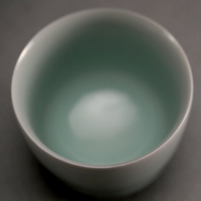 Contemporary Guinomi Sake Cup ー“青白磁 ぐい呑”