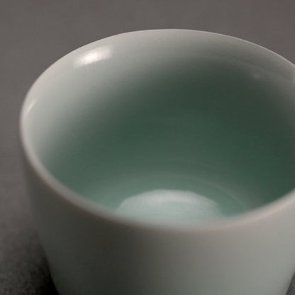 Contemporary Guinomi Sake Cup ー“青白磁 ぐい呑”