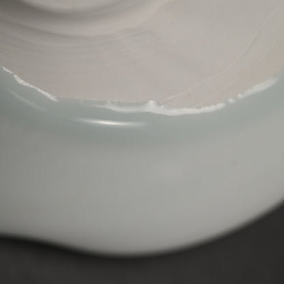 Contemporary Porcelain Flower Bowl ー“青白磁 輪花鉢”