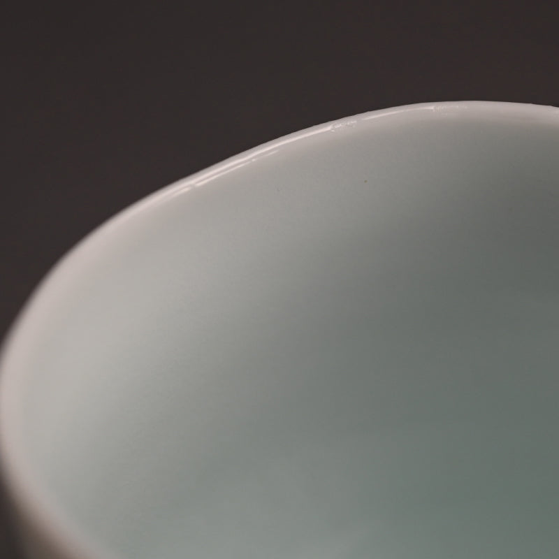 Contemporary Celadon Soba Cup ー“青白磁 ちょこ”