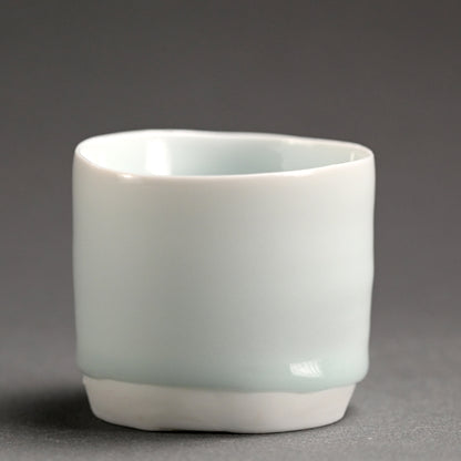 Contemporary Celadon Soba Cup ー“青白磁 ちょこ”