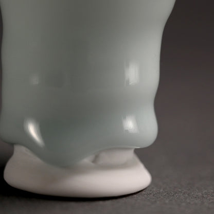 Contemporary Porcelain Guinomi ー“青白磁 杯”