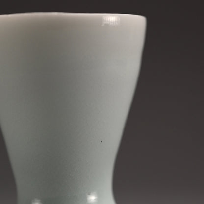 Contemporary Celadon Guinomi ー“青白磁 杯”