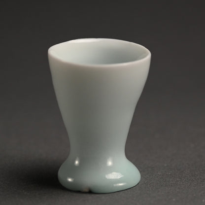 Contemporary Celadon Guinomi ー“青白磁 杯”