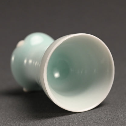 Contemporary Celadon Guinomi ー“青白磁 杯”