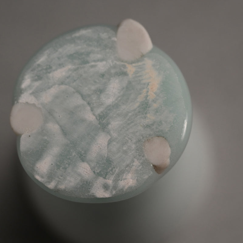 Contemporary Celadon Guinomi ー“青白磁 杯”