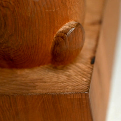 Serenity in Wood, a Carved Rabbit Okimono