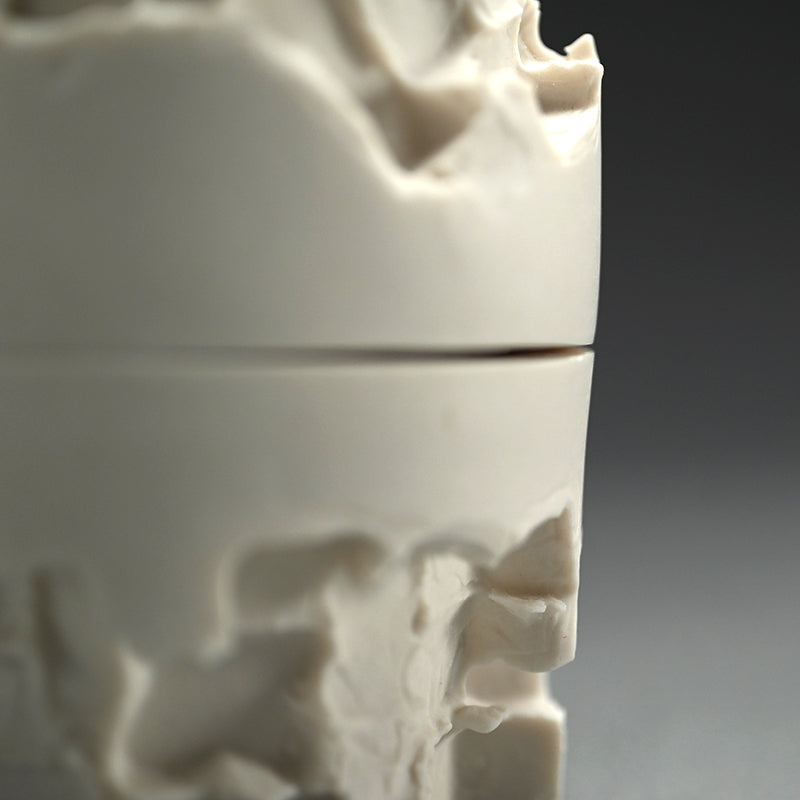 Covered Porcelain Vessel