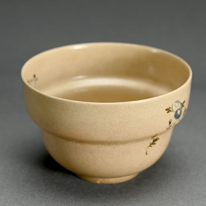 19th century Mizoroyaki Chawan Tea Bowl from Kyoto ー"御菩薩焼 茶碗"