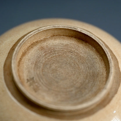 19th century Mizoroyaki Chawan Tea Bowl from Kyoto ー"御菩薩焼 茶碗"