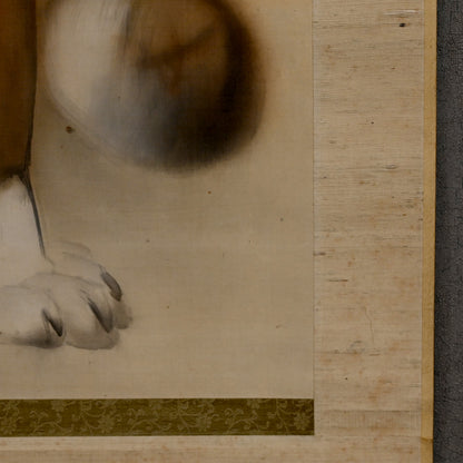 Western Dog Hanging Scroll ー岡田 華鄕