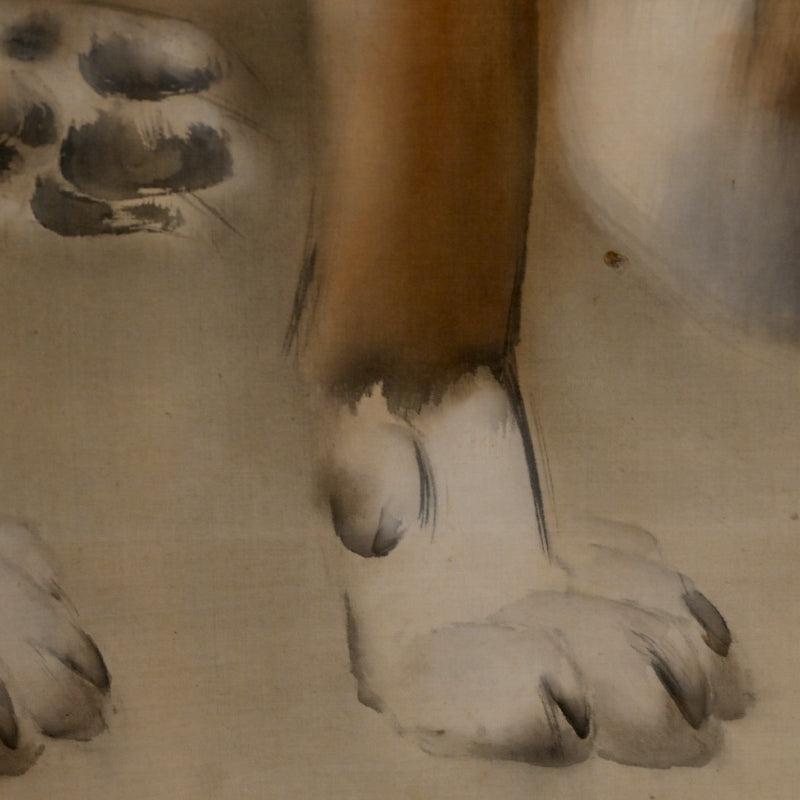 Western Dog Hanging Scroll ー岡田 華鄕