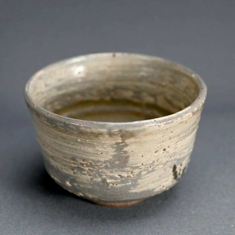 E-hakeme Chawan Tea Bowl ー六代 清水六兵衛 "絵刷毛目茶碗"