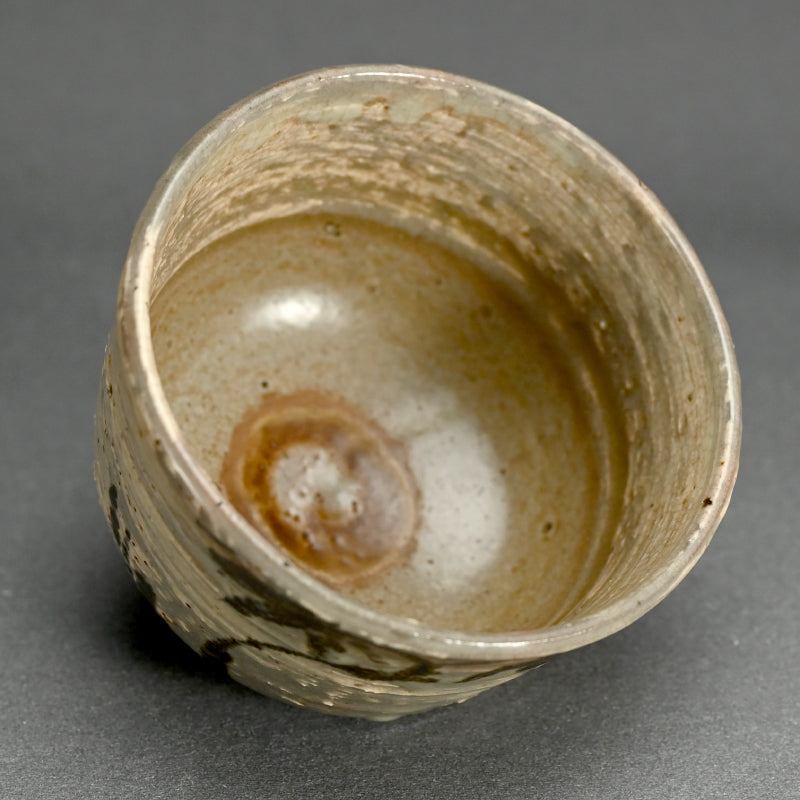 E-hakeme Chawan Tea Bowl ー六代 清水六兵衛 "絵刷毛目茶碗"