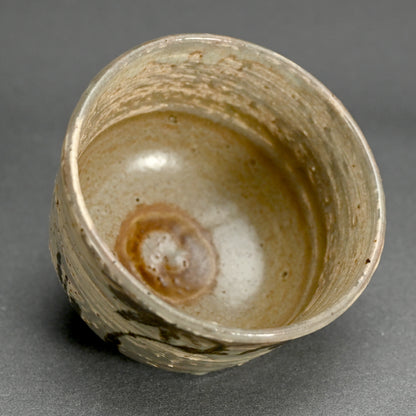 E-hakeme Chawan Tea Bowl ー六代 清水六兵衛 "絵刷毛目茶碗"