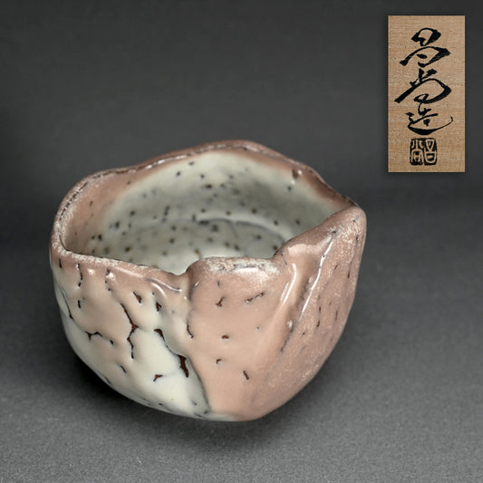 Hagi Chawan Bowl ー兼田正尚 “萩刳貫茶碗”