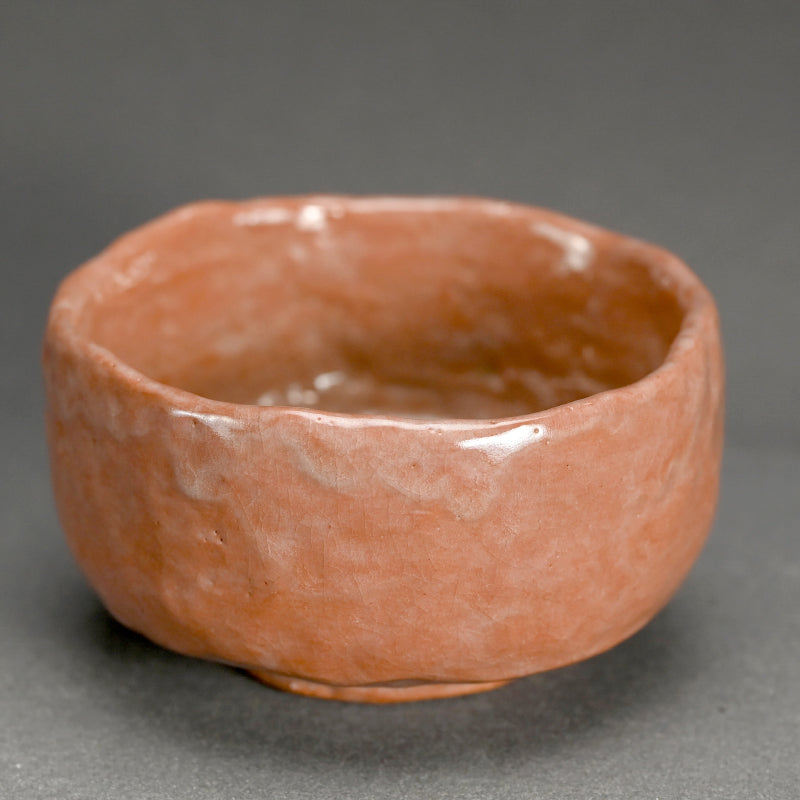 Raku Chawan Tea Bowl  ー建仁寺 竹田益州老師 手造赤茶碗 “山のごとし”